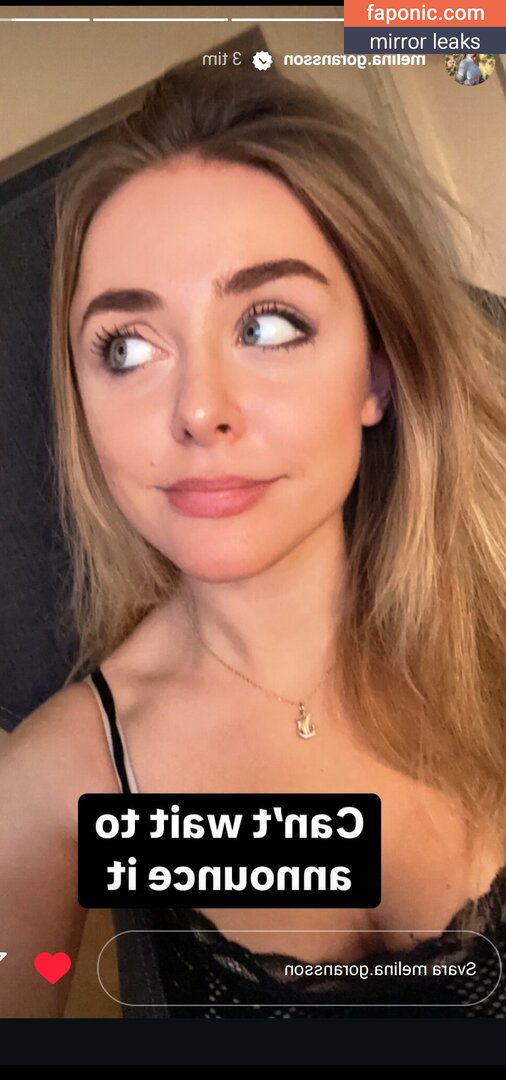 Melina Goransson, melina.goransson, melina_goransson Meztelen kiszivárgások OnlyFans Fotó #1